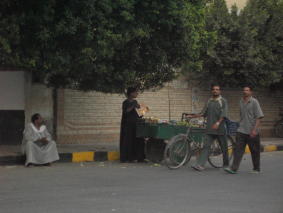 In het oude centrum van Hurghada